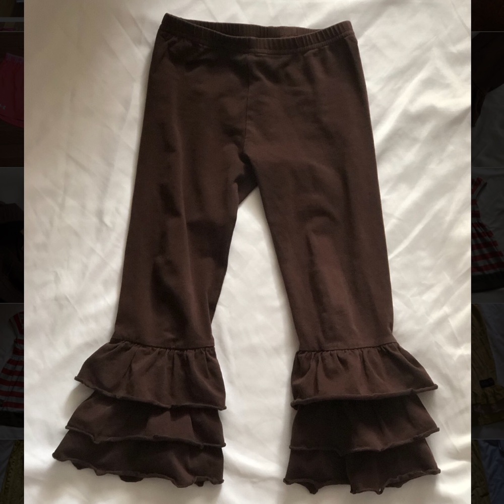 Sassy Chic Boutique Brown Ruffles